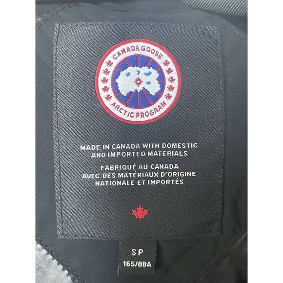 Canada Goose Black Puffer Hooded Belted Long Down Coat Womens - Picture 13 of 16